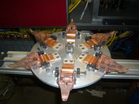 Машина для диффузионной сварки в вакууме деталей низковольтной аппаратуры, фото2